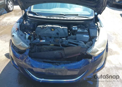 2013 Hyundai Elantra Gls из США, поврежденный, VIN KMHDH4AE1DU488719